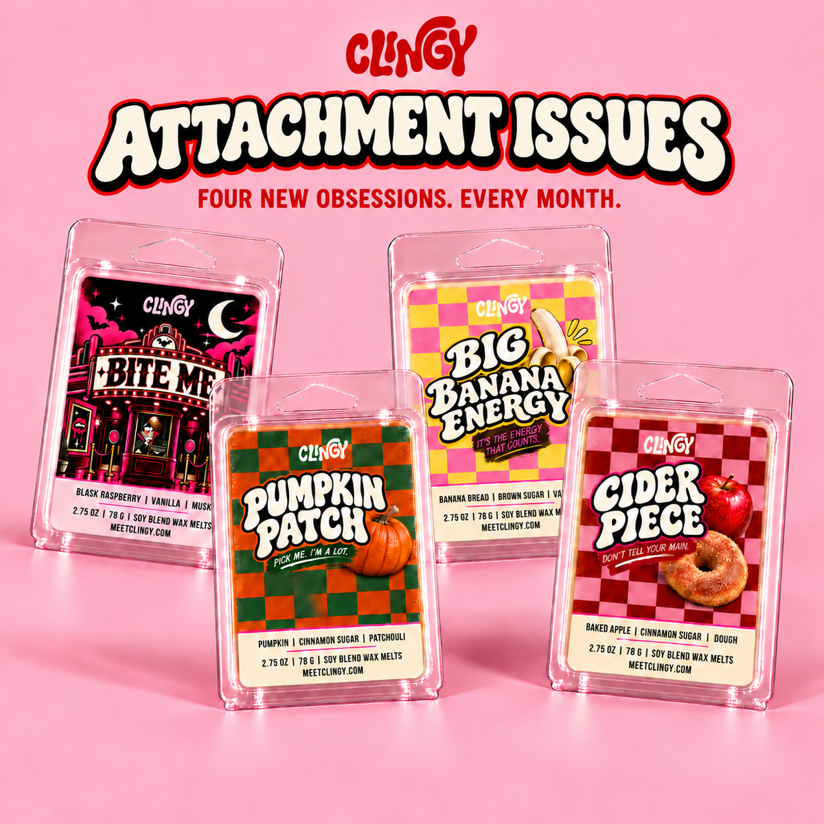 Attachment Issues — Monthly Wax Melt Subscription