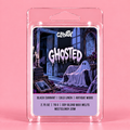 Ghosted white wax melt